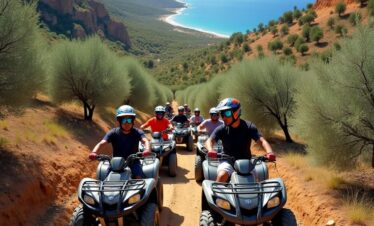 Balade en Quad sur les collines de Hammamet