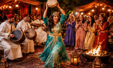 Diner spectacle restaurant Shéhérazade hammamet yassmine